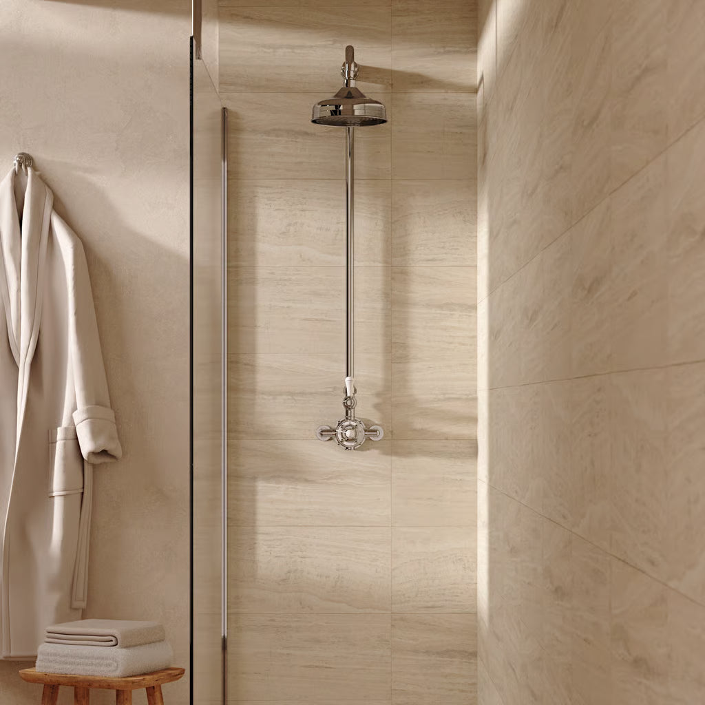 Crosswater Belgravia Thermo Shower Valve with Fixed Head in Chrome