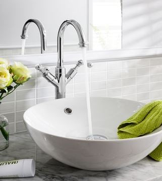 Crosswater Belgravia Lever Tall Monobloc Basin Mixer -Chrome