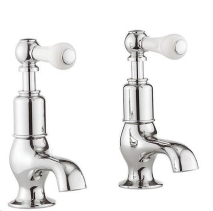 Crosswater Belgravia Lever Cloakroom Basin Tap (pair) Chrome