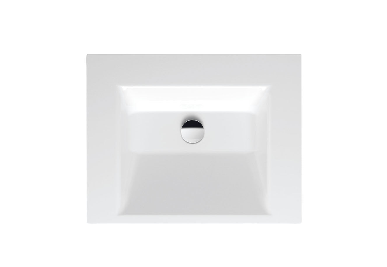 Bette Aqua Wall Mounted Basin 600 x 495mm No Tap Hole