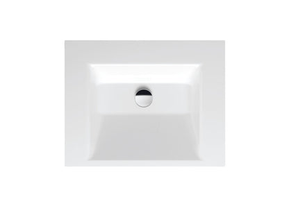 Bette Aqua Wall Mounted Basin 600 x 495mm No Tap Hole