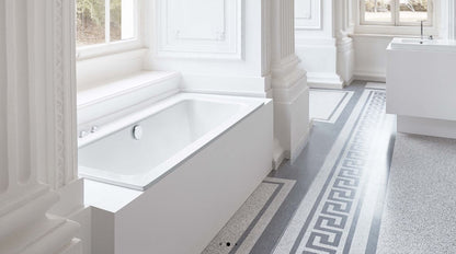 Bette One 1700 X 700mm Double Ended Steel Bath No Tap Holes