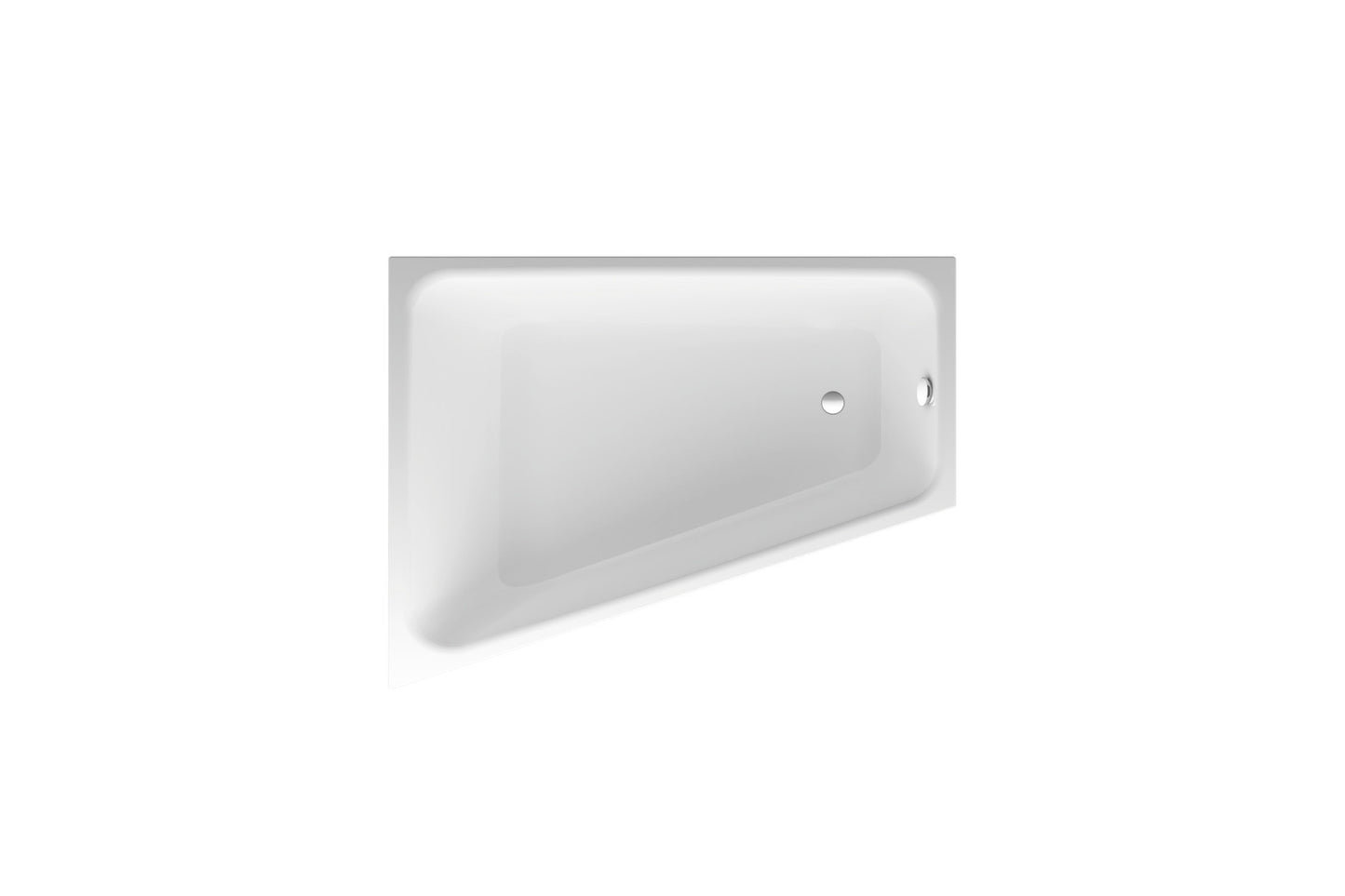 Bette Space L 1700x1300mm SE Steel, No Tap Hole, L/H Corner
