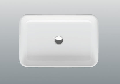 Bette Art Counter Top Basin 600 X 400 No Tap Hole Basin