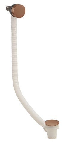 Crosswater Bath Filler with Click Clack Waste-Brushed Bronze