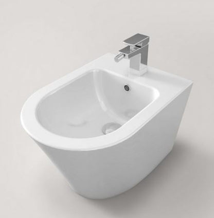 Essentials Arco Wall-Hung Bidet 520mm