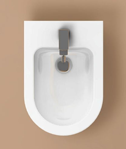 Essentials Arco Wall-Hung Bidet 520mm