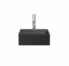 Crosswater Beck Cloakroom Basin Inc Waste 1TH 30x30cm Matt Black