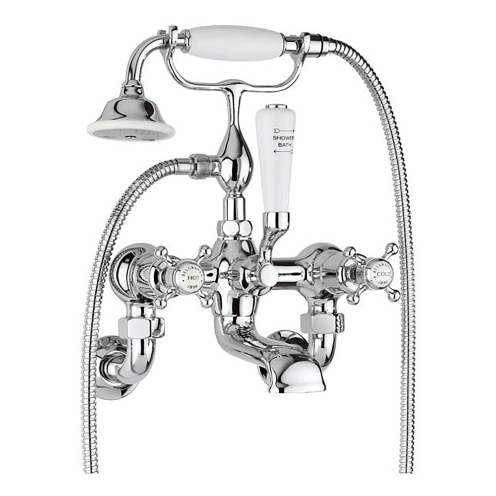 Crosswater Belgravia Wall Mounted Crosshead Bath Shower Mixer