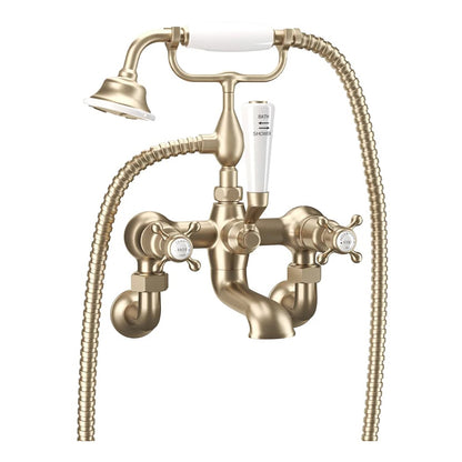Crosswater Belgravia Wall Mounted Crosshead Bath Shower Mixer