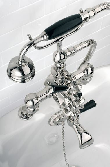 Godolphin Thermostatic Bath Mixer With Shower Kit - Chrome