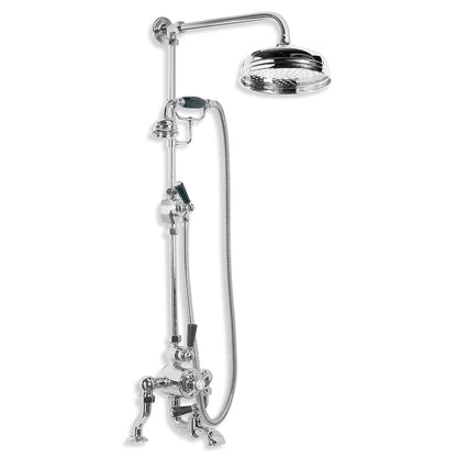 Lefroy Brooks Thermostatic Bath Mixer w/ 8' Rose & Handset