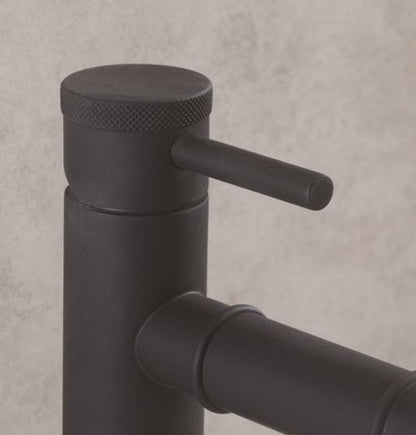 Crosswater MPRO Industrial Monobloc Basin Mixer Carbon Black