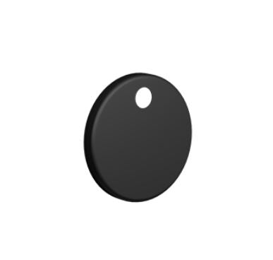 Toilet Seat Hinge Cover Cap - Matt Black Finish for Bathroom