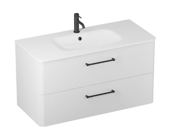 Camberwell Handle Matt Black (pair)