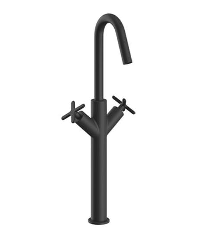 Salcombe Tall Basin Mixer Matt Black