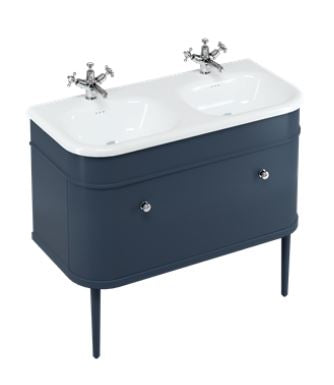 Chalfont 1000mm Single Drawer Unit Only - Blue