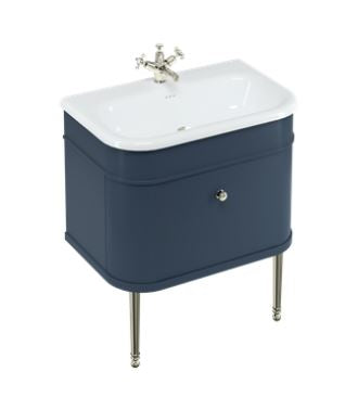 Chalfont 750mm Single Drawer Unit Only - Blue