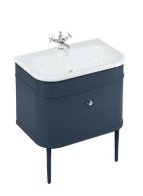 Chalfont 750mm Single Drawer Unit Only - Blue