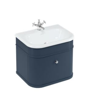Chalfont 650mm Single Drawer Unit Only - Blue