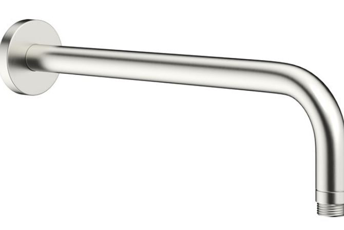 Crosswater Shower Arm 330mm Brushed Stainless Steel