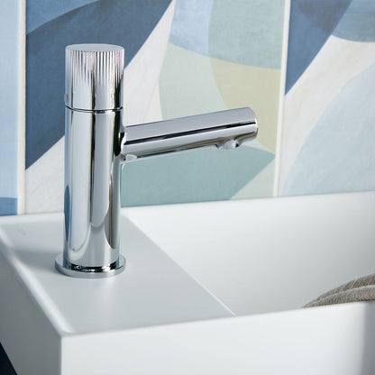 Vado Safari Leverless Cold Start Mini Mono Basin Mixer with Universal Basin Waste