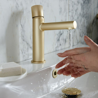 Vado Safari Leverless Cold Start Mono Basin Mixer for Low Pressure System with Universal Basin Waste