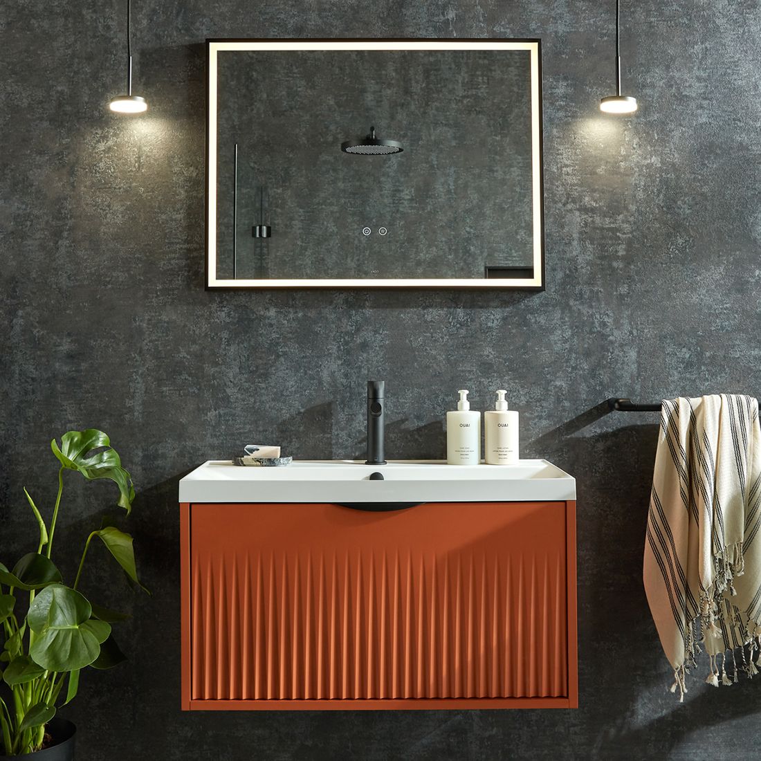 Vado Safari Leverless Cold Start Mono Basin Mixer with Universal Basin Waste