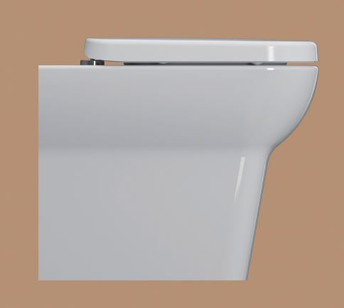 Essentials Suburb /Xcite /Flite Back To Wall 520mm Short Projection WC