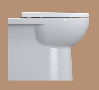 Essentials Ivan Back To Wall Pan for a Sleek BathAesthetic