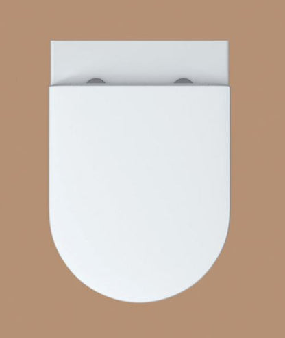 Essentials Ivan Back To Wall Pan for a Sleek BathAesthetic