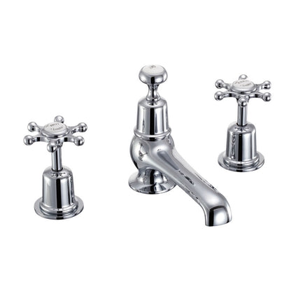 Burlington Birkenhead 3TH Thermostatic Mixer w/ Pop-up Waste