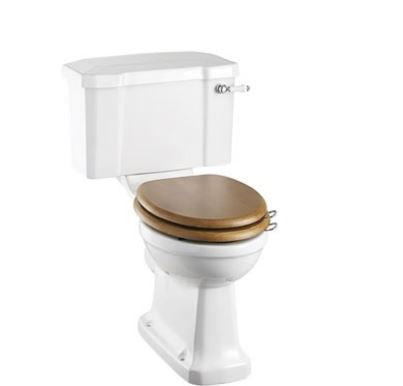 Burlington Rimless Close Coupled WC with 520 Lever Cistern