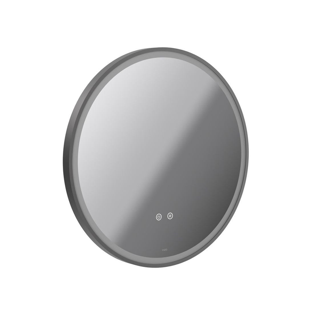 Vado Cameo Illuminated Round Mirror with Demister