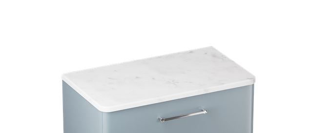 Camberwell Work Top 800mm Carrara Marble