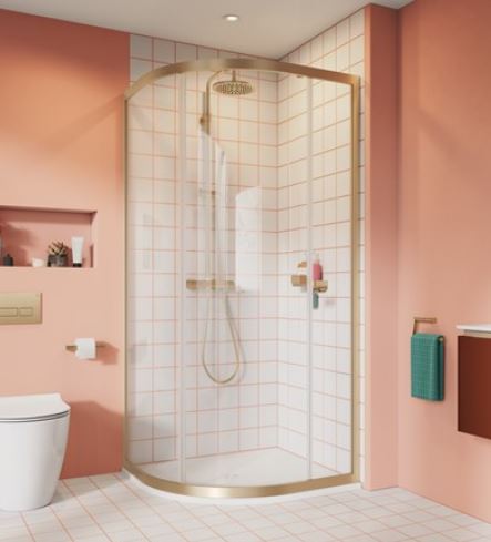 Crosswater Clear 6 Quadrant 1200 x 800 mm Shower Enclosure