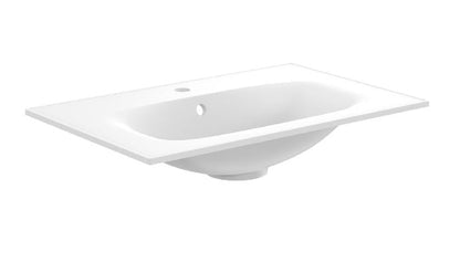 Vergo 700mm Cast Mineral 1 Tap Hole Basin