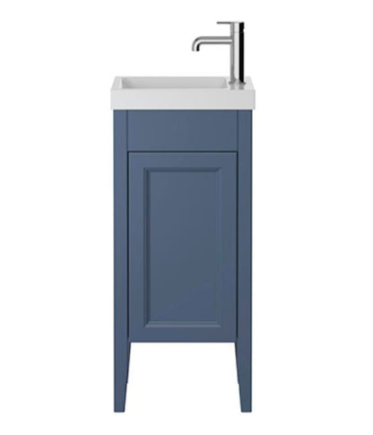 Caversham 400mm Freestanding Cloakroom Vanity Maritime Blue