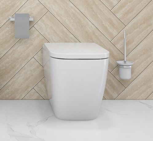 Essentials Essence Back To Wall Pan (WC sold separately)