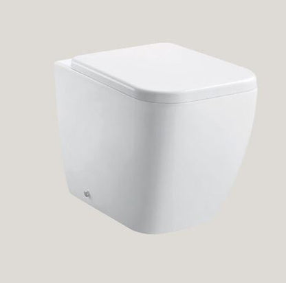 Essentials Essence Back To Wall Pan (WC sold separately)