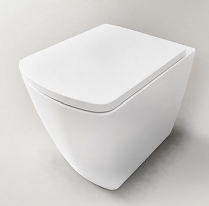 Essentials Ravine Back to Wall Short Projection Rimless Comfort Height WC