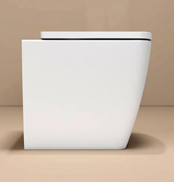 Essentials Ravine Back to Wall Short Projection Rimless Comfort Height WC
