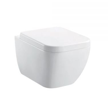 Essentials Essence Short Projection 470mm Wall Hung Pan