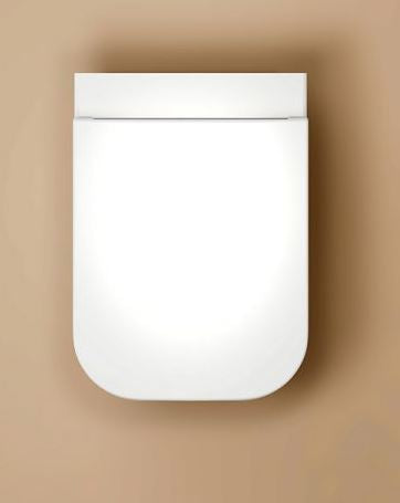 Essentials Essence Short Projection 470mm Wall Hung Pan