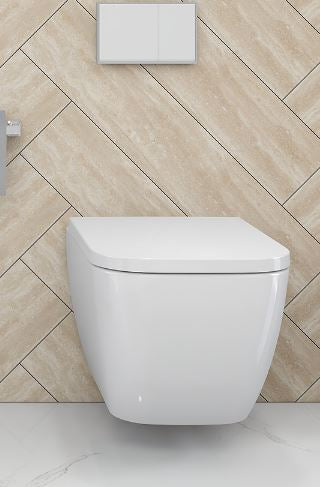 Essentials Essence 520mm Wall Hung Pan (WC sold separately)