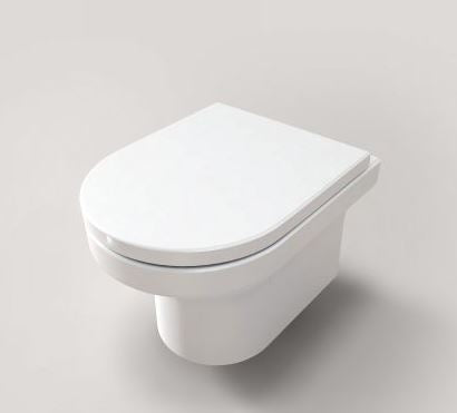 Essentials Alma Rimless Wall Hung Pan