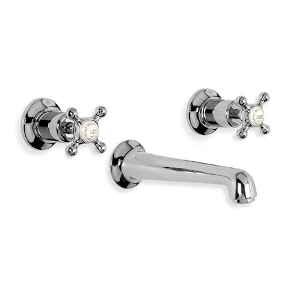 Lefroy Brooks Connaught Classic 3 hole Basin Mixer Set