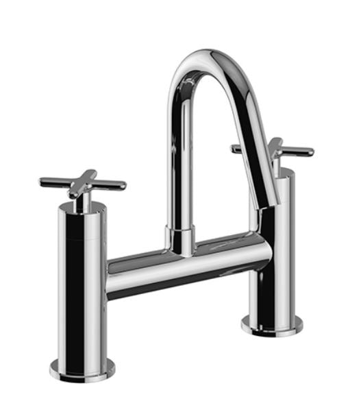 Salcombe Bath Filler Chrome