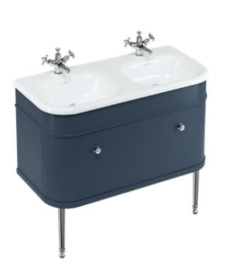 Chalfont 1000mm Single Drawer Unit Only - Blue