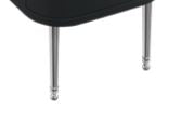 Burlington Chalfont Legs Chrome (Pair)